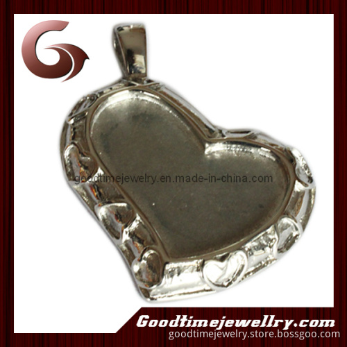 Heart Shape Metal Pendants
